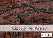 Multicolor Red (Granit)